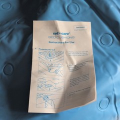 Sof Care inflatable Bed cushion, Twin Size, Pre-Owned