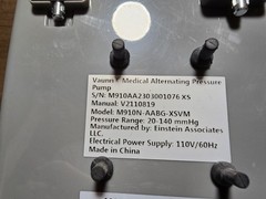 Vaunn Medical Cloud Air Quiet Alternating Pressure Mattress Pump ONLY