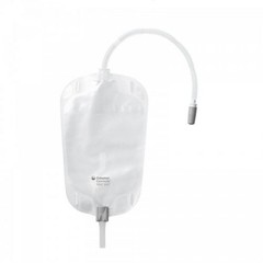 Coloplast Conveen Security+ Urinary Leg Bag AntiReflux Valve ClampOutlet 500mL 1