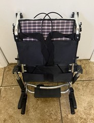 Wheelchair Ultra-Light Wheelchair for The Elderly, Folding Transport Chair. 15lb