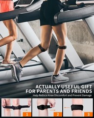 2 Pack Adjustable Patella Tendon Knee Straps – Pain Relief for Active Lifestyles