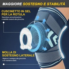 Professional Sports Knee Brace For All Sports Full Knee Protection &Non Slip Fit