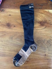Miracle Copper Socks (Extra Firm) by Ontel (Small/Medium, 1 Pair)