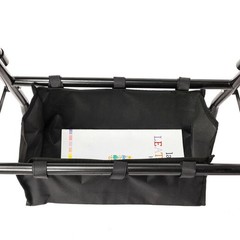 Medical Bariatric Rollator Support 286lb Folding Rolling Walker Adult w/4 Wheels