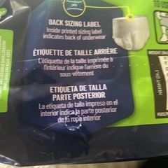 Prevail Per-Fit Daily Underwear Medium Extra Absorbency 20 ct 34 In – 46 In