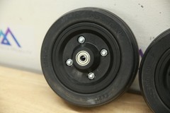 PAIR 6″ Rear Caster Wheels Tires for Quickie Pulse 6 / 5 Power Chairs 150×50