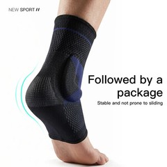 Ankle Support Brace Running Compression Sleeve Socks Elastic Foot Pain Relief