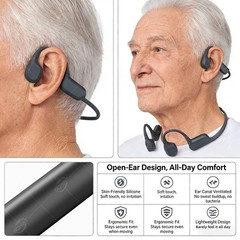 Bluetooth Bone Conduction Magnetic Hearing Aid Noise Reduction for the Elderly