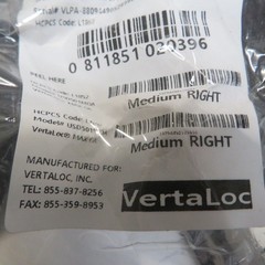 VertaLoc MAX USD501 MOA OA Hinged Unloader Knee Brace for Right Leg – Medium
