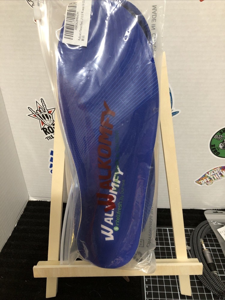 Walkomfy Plantar Insoles Men 12-13.5 Women 14-15.5