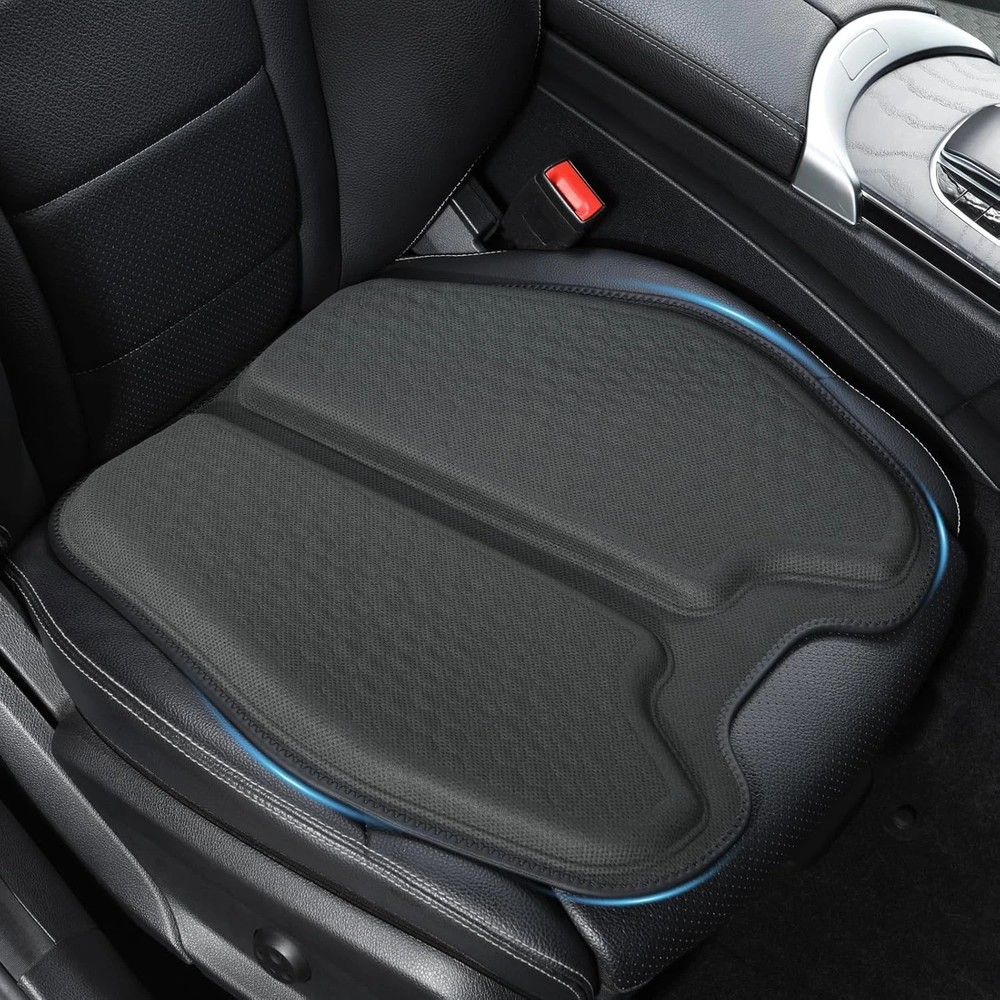 Soft Thin Gel Seat Cushion 1 for Car Office Wheelchair Tailbone Sciatica Relief