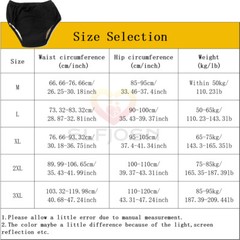 Cotton Incontinence Cloth Diaper Pants urine Leak-Proof for Women High Waisted