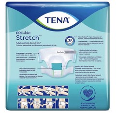 1 Pk: 8 pcs. TENA ProSkin Stretch Super 3XL Bariatric Diaper.