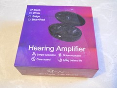 Sennacare EN-IA102A Hearing Amplifiers Aid mild to moderate loss Black 132 Hours