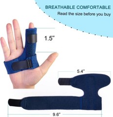 FOSVBEY Trigger Brace, Finger Finger Splint for Index Middle Ring Pinky Finger
