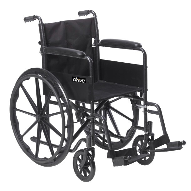 Drive Silver Sport 1 Wheelchair – Durable, Comfortable Mobility Solution