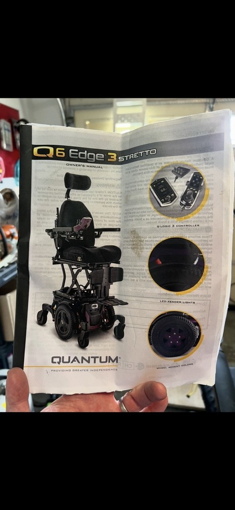 Quantum Q6 Edge 3 Stretto Advanced Power Chair