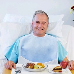 Waterproof Bibs for The Elderly Large Adult Towel Bibs Saliva Towels Dirt-proof