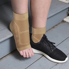 Open Toe Compression Socks Ankle Arch Support Planter Fasciitis Pain Socks USA