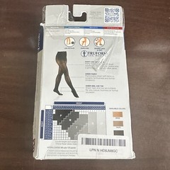 Truform Leg Health Beige Queen Plus Lites Ladies Sheer Compression Pantyhose