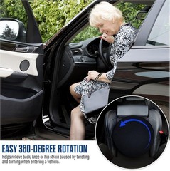 360 Degree Swivel Seat Cushion, Chair Assist for Elderly, Swivel Seat Cushion…