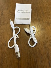Ear Hearing Amplifiers, Set of 2, Rechargeable Digital Technology