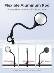 2PCS Rearview mirror for mobility scooter