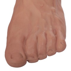 Highly Simulated Skin Artificial Silicone Prosthesis Foot Sleeve Leg Cover Scars