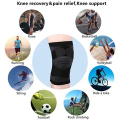 DCF Knee Braces, Sleeve for Men and Women – knee compression 3XL, Blue