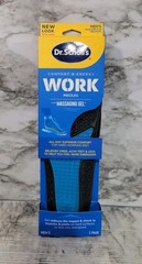 Dr. Scholl’s Work Massaging Gel Advanced Insoles Men’s Sizes 8-14 1 PR