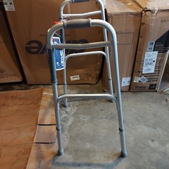 Drive Deluxe Folding Walker 2 Button 10200-1