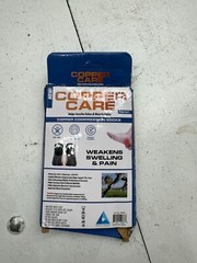 Copper Care 1 Pair White Black Compression Ankle Socks Adults One Size
