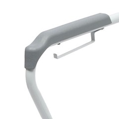 Adjustable Toilet Safety Rail Floor-Standing Grab Bar for Elderly Handicap