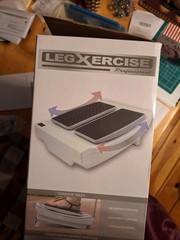 LegXercise Pro LEGX‑012 Motorized Leg Activator Machine w/ Remote New