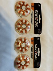 RAYOVAC 16-Pack Size 13 Hearing Aid Batteries- Pack Of 2