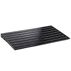 Weatherproof Rubber Threshold Ramp Cable Channels for Indoor & Outdoor Access