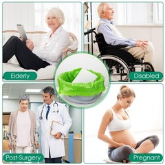 Disposable Commode Liners with Pads – 50 Scented Bags for Adult Potty Chair