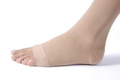 JOBST Relief Silicone Compression Thigh High, 30-40 mmHg Open Toe