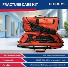 Dixie EMS Fracture Splint Kit – Emergency Immobilization Arm/Leg/Shoulder Adult