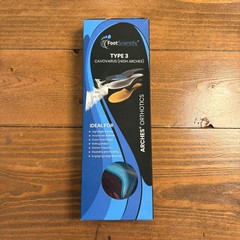 FootScientific Arches Type 3 High Arch Insoles Orthotic Mens 7-7.5 Women 9-9.5