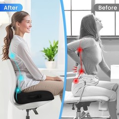Cushion Lab Patented Pressure Relief Seat Cushion for Long Sitting Hours