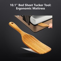 10.1″ Bed Sheet Tucker Tool: Ergonomic Mattress Lifter, Mattress Lifter Wedge..,
