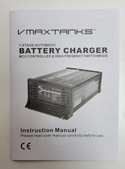 BC2410XM 24V 10A 7 Stage Smart Charger AGM Battery Maintainer for Wheelchairs
