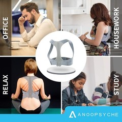 Adjustable Posture Corrector Back Brace for Men Women Upper Back Shoulder Suppor