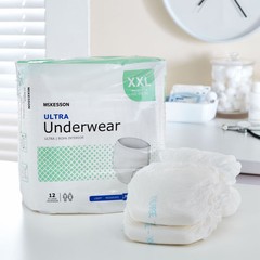 McKesson Adult Disposable Pull On Underwear Diapers XXL Heavy Absorbency 48 Ct