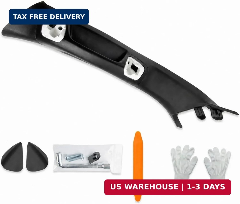 Driver Side A-Pillar Grab Handle Fits 2016-2023 Toyota Tacoma 3rd Gen, OEM-Style