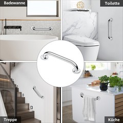 Shower Stainless Steel Grab Bar Handle Bathroom Safety Handicap Tub Support Rail