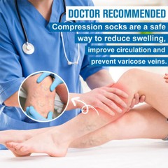 Alignment Socks Massage Open Toe 20-30mmHG Stocking Health Care Yoga Gym Foot