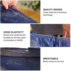 20pcs Breathable Underwear Non-Woven Underpants For Hair Salons Blue Popular