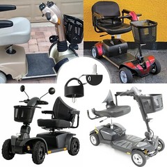 Pride Mobility Scooter Replacement Key Set Compatible with Go-Go Elite Traveller